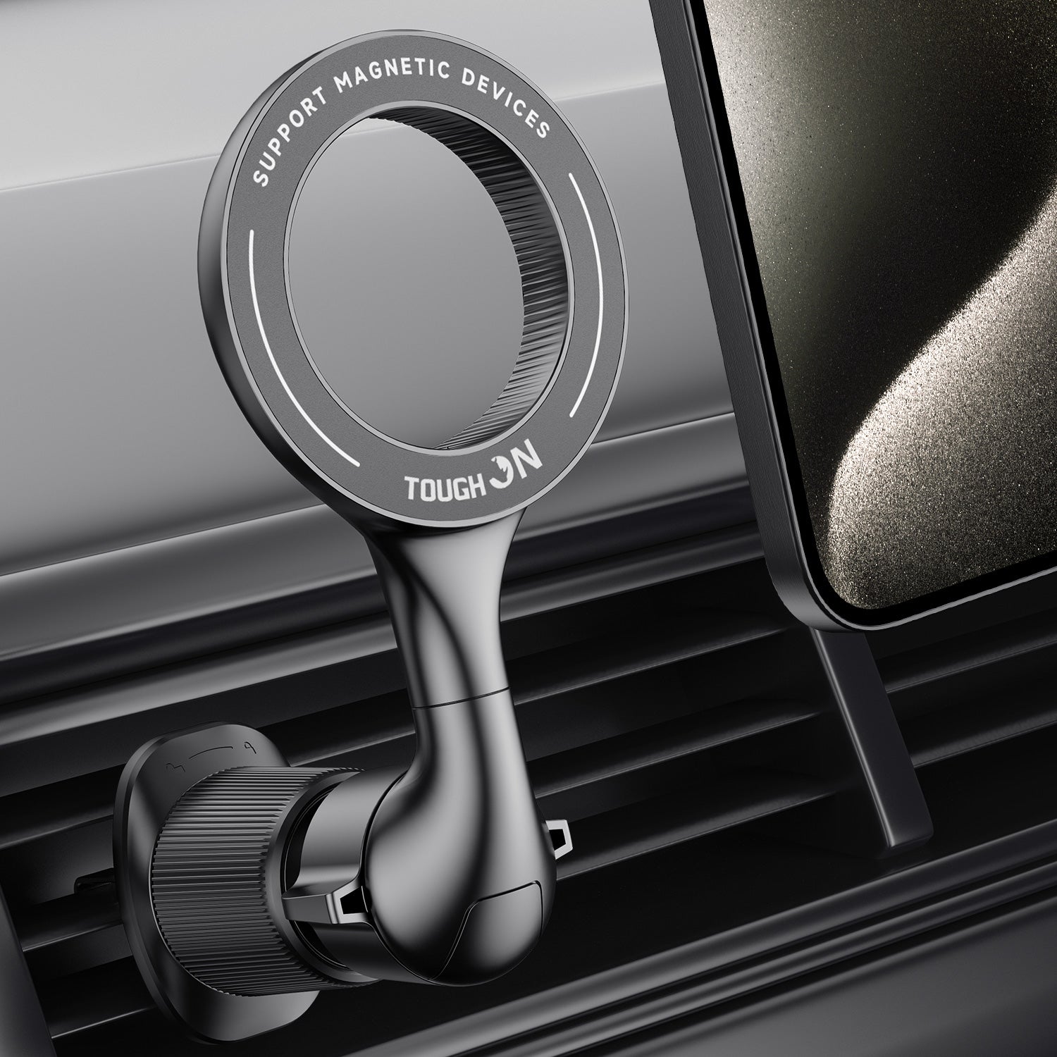 Tough On MagSafe Magnetic Car Mount Phone Holder For All