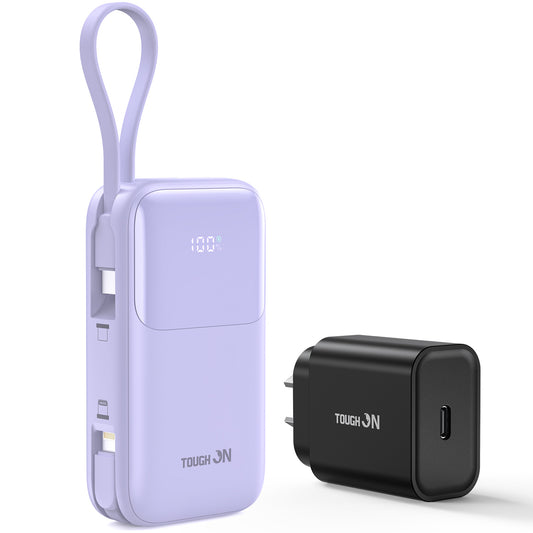 Tough On 10000mAh Power Bank (20W) + USB-C Charger (30W,AU) Bundle