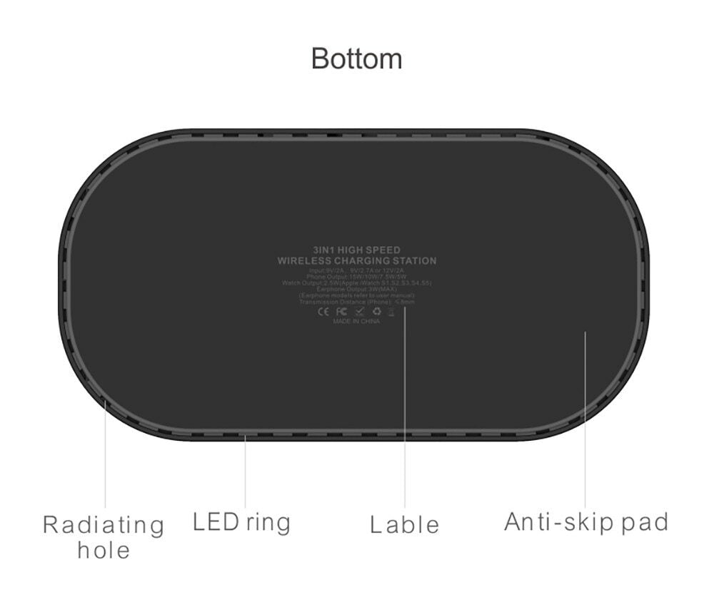 Tough On 3-in-1 Wireless Charger (for Samsung Galaxy Devices) and 20W USB-C Charger AU Bundle