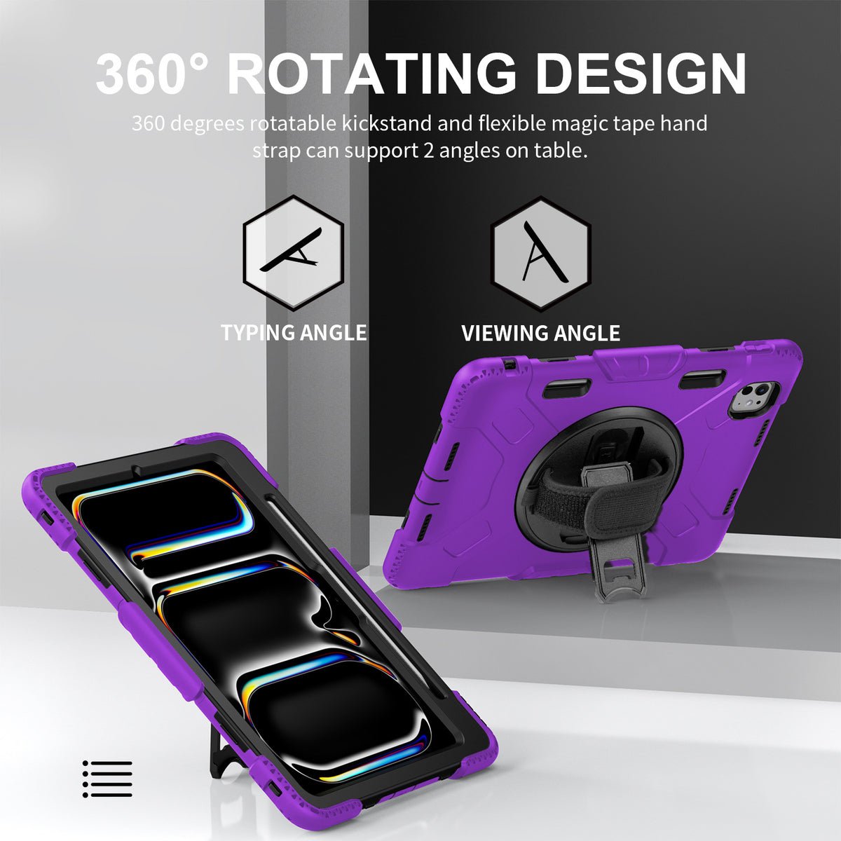 Tough On Rugged Protective Case for iPad