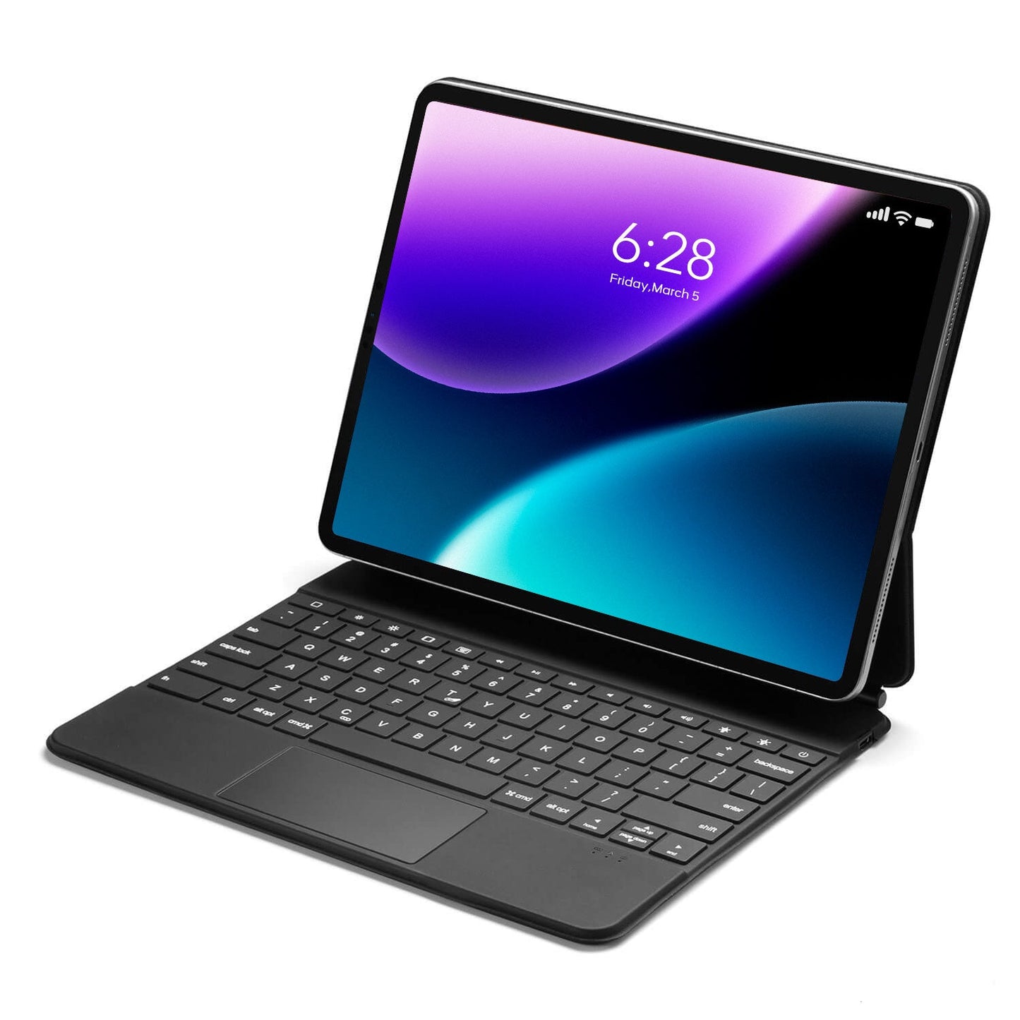 Tough On Magnetic Keyboard Case with Trackpad for iPad