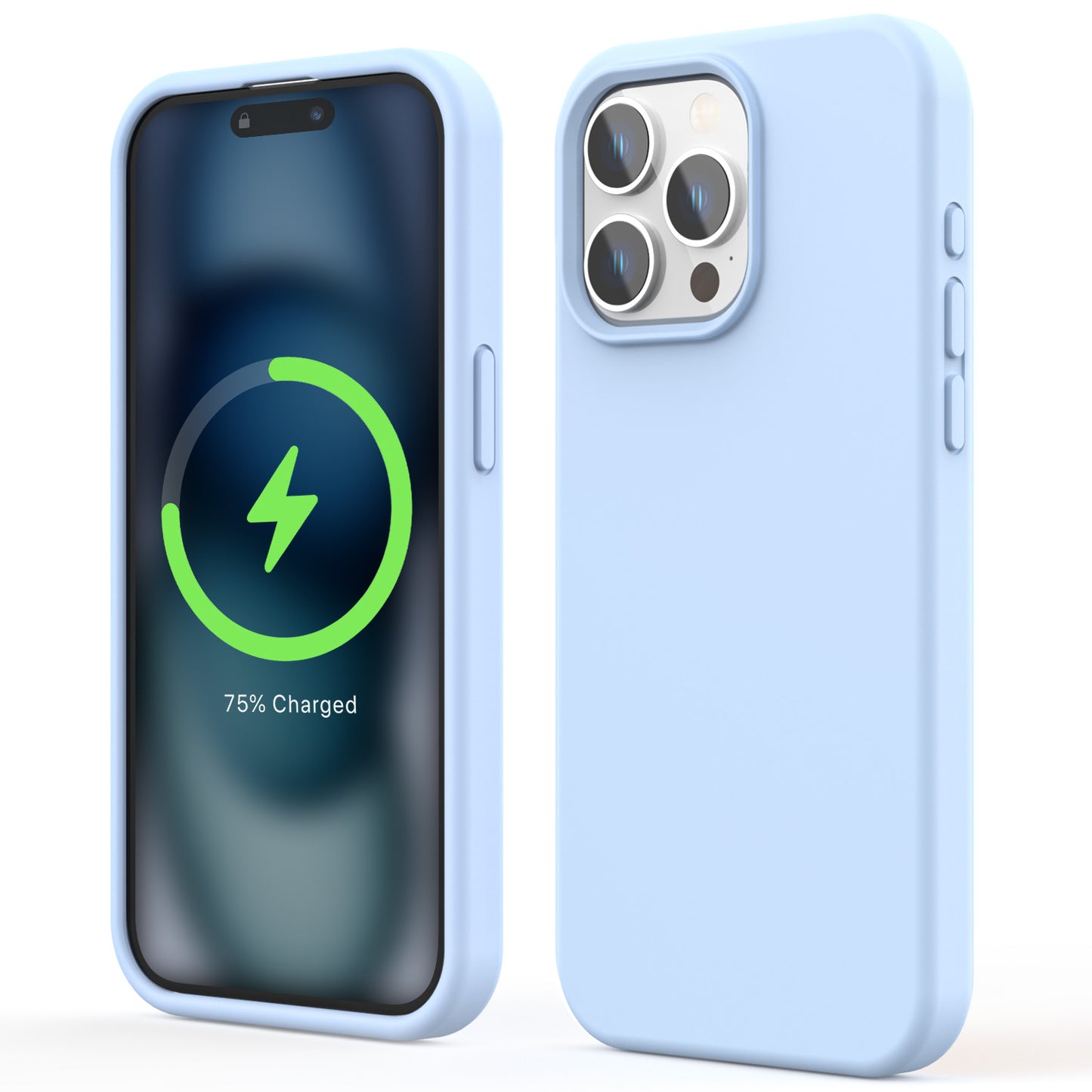 Tough On iPhone 15 Pro Strong Liquid Silicone Case with Magsafe