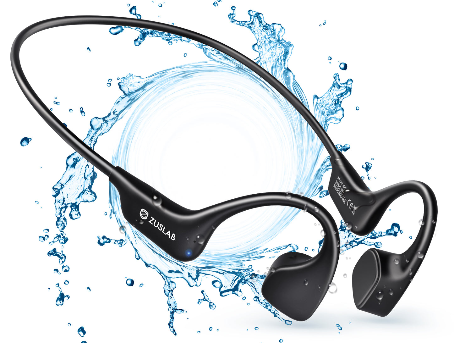 Wireless Bluetooth Bone Conduction Headphone Black