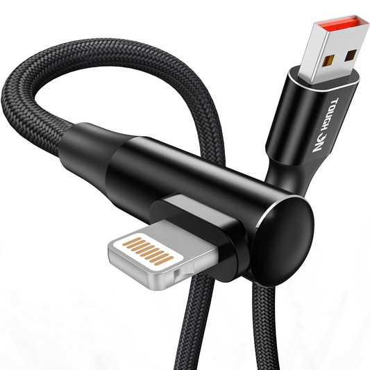 Tough On USB A to Lightning Cable 2.4A Fast Charging Cable 2M