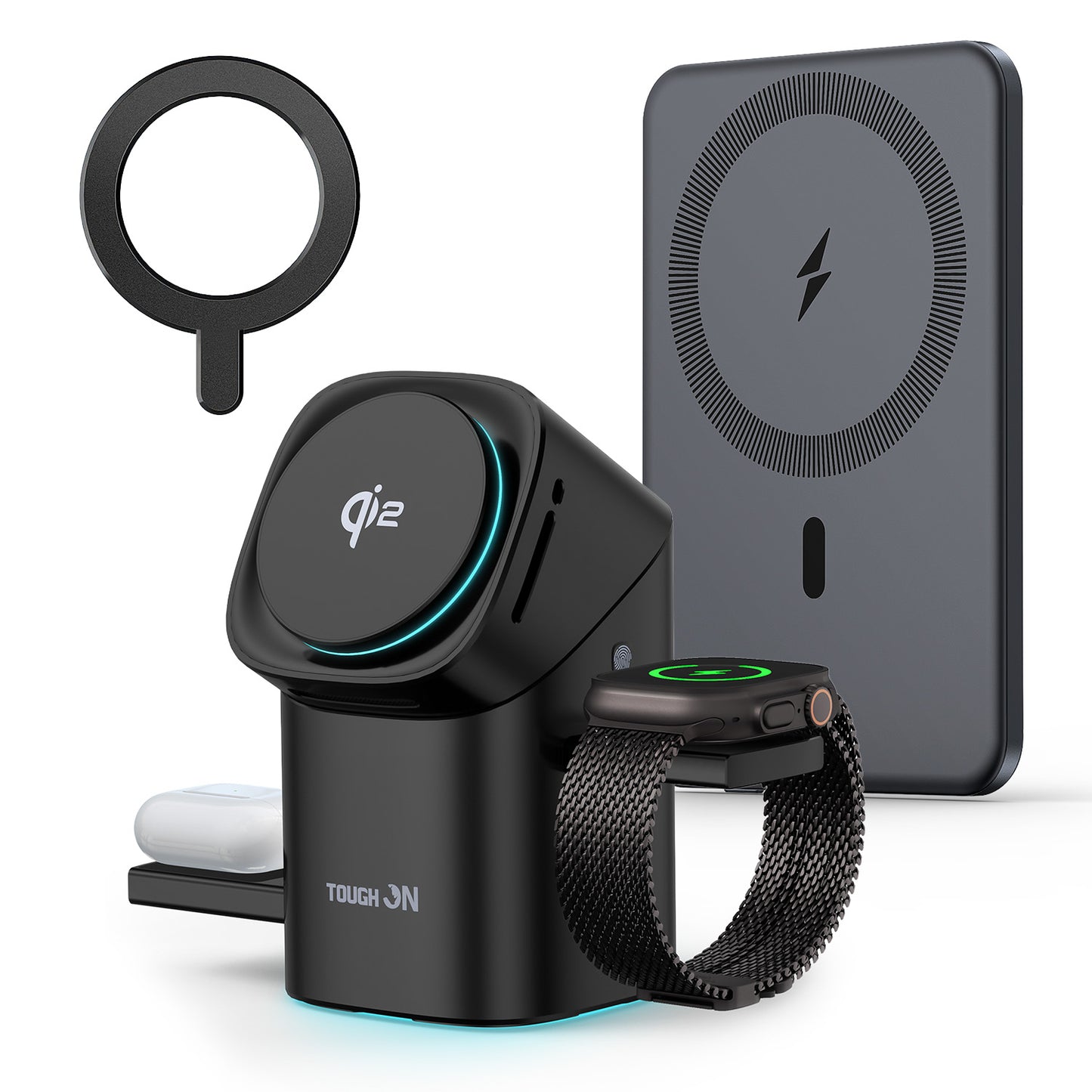 MagPro 3-in-1 MagSafe Charging Station and Ultra Slim Power Bank Bundle