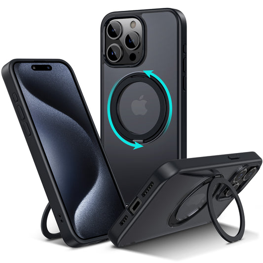Tough On 360° Rotate Stand Case With MagSafe for iPhone