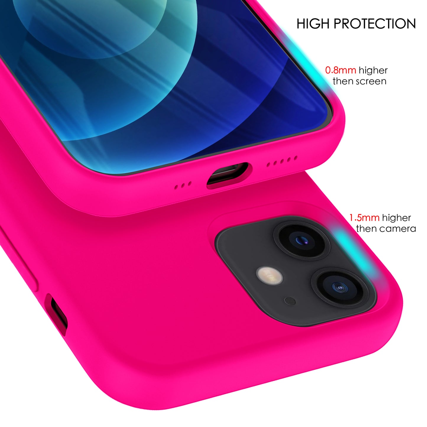 iPhone 11 Case Tough on Liquid Silicone