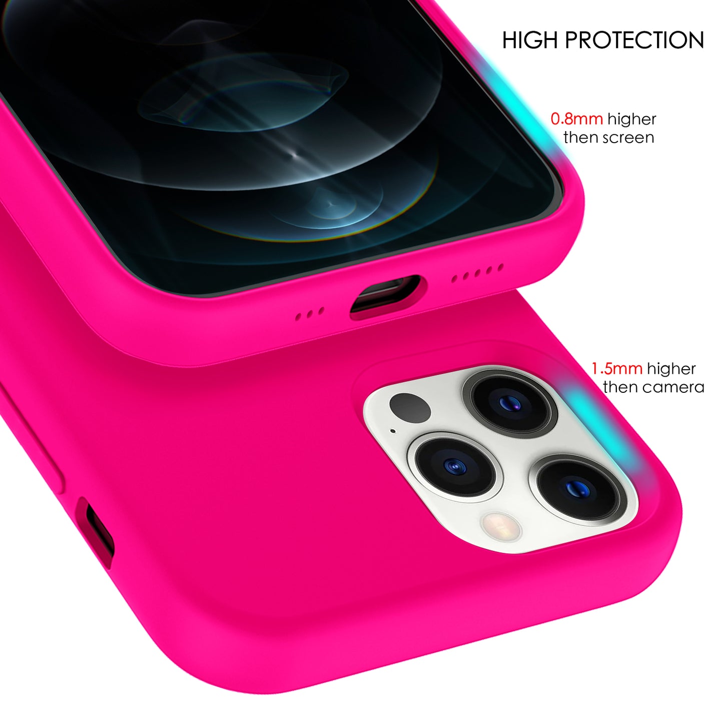 iPhone 12 / iPhone 12 Pro Case Tough On Strong Liquid Silicone