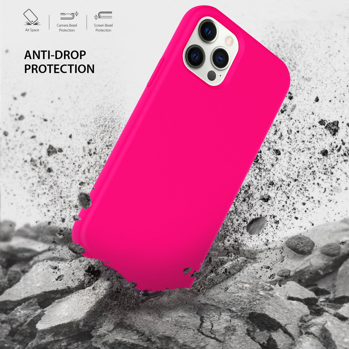 iPhone 12 / iPhone 12 Pro Case Tough On Strong Liquid Silicone