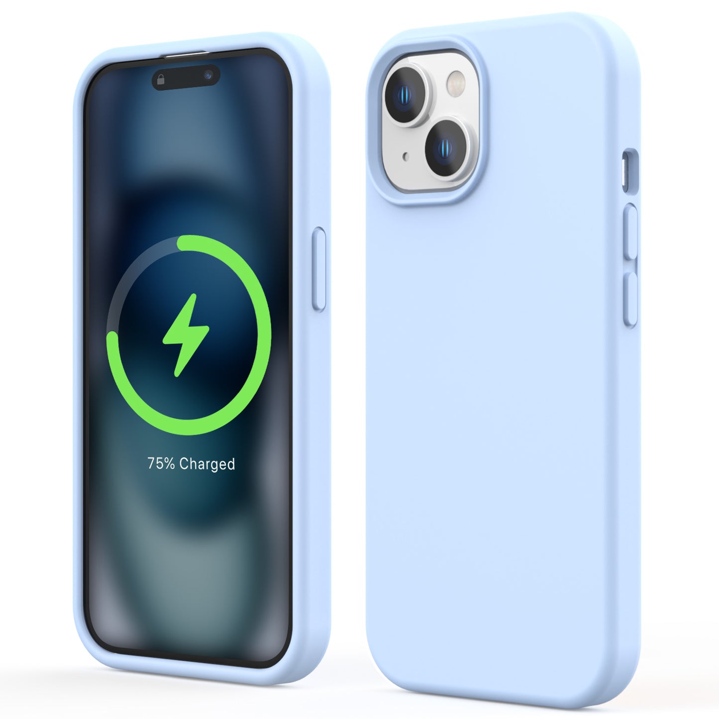 Tough On iPhone 16e / iPhone 15 Strong Liquid Silicone Case with Magsafe
