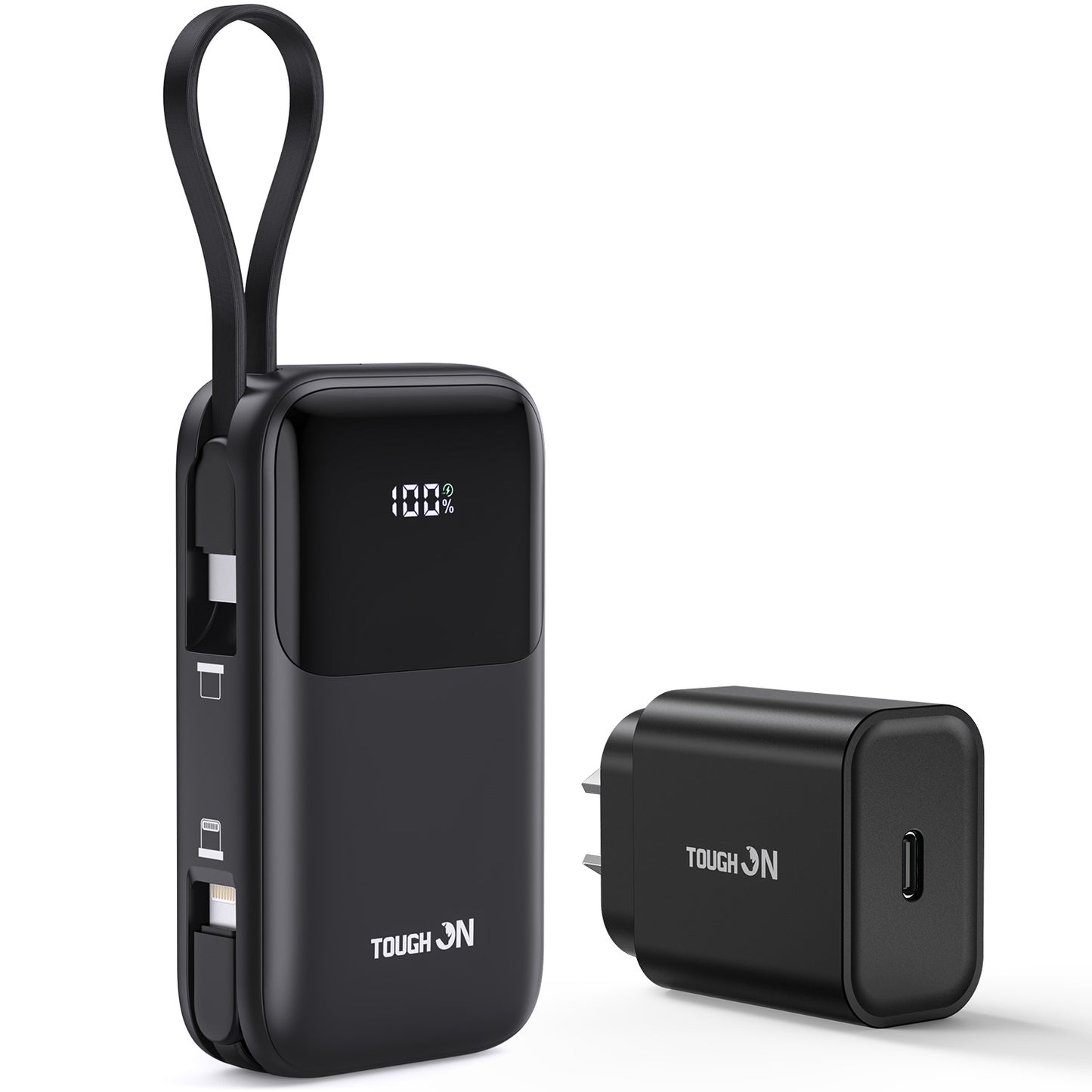 Tough On 10000mAh Power Bank (20W) + USB-C Charger (30W,AU) Bundle