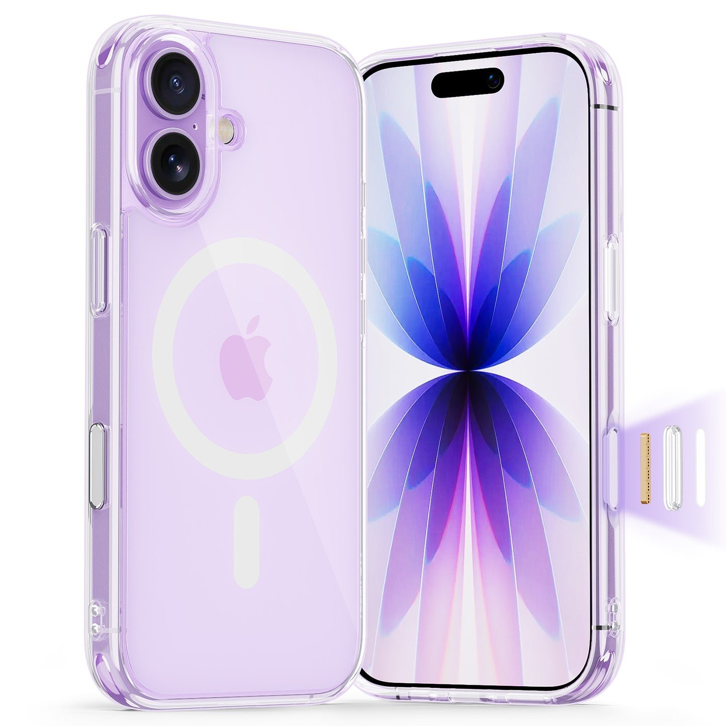 Tough On Clear MagSafe Case with No Yellowing for iPhone