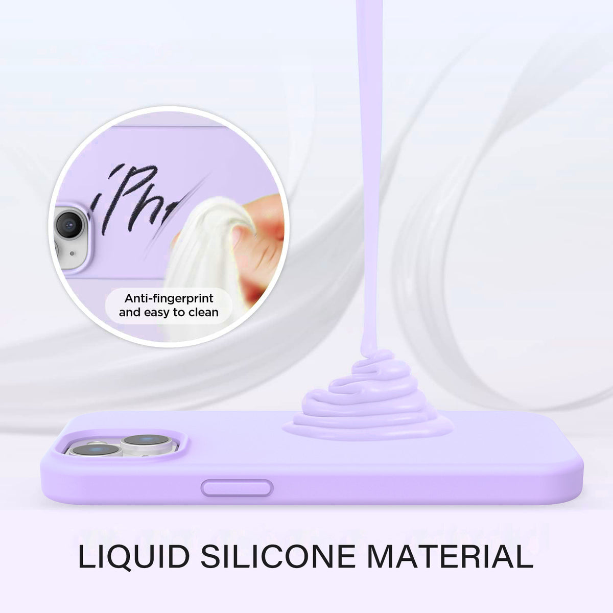 Tough On iPhone 16e / iPhone 15 Strong Liquid Silicone Case with Magsafe