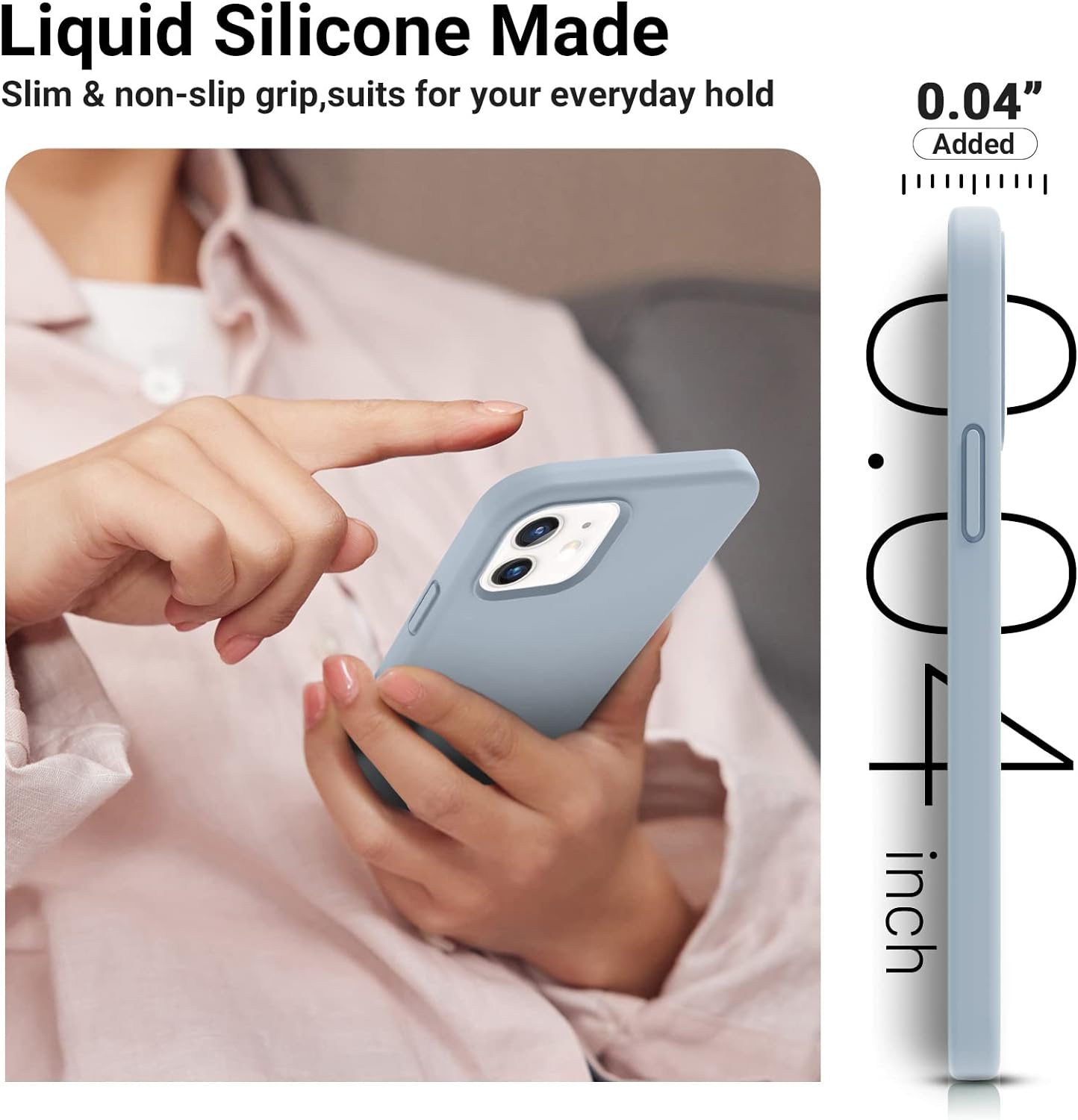 iPhone 12 / iPhone 12 Pro Case Tough On Strong Liquid Silicone