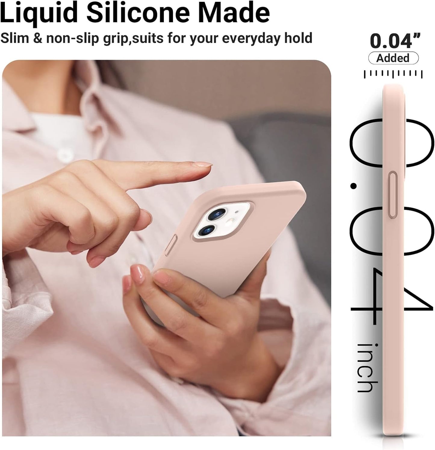 iPhone 12 / iPhone 12 Pro Case Tough On Strong Liquid Silicone