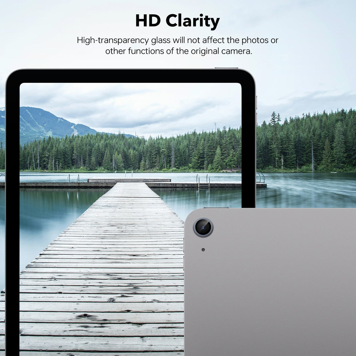 Tough On iPad Air 11" 2026 / 2025 / 2024 Rear Camera Protector Tempered Glass