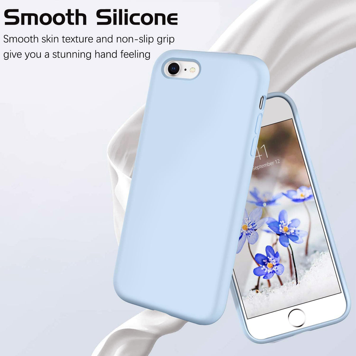 Tough on iPhone SE 2022 & 2020/iPhone 7 & 8 Case Liquid Silicone