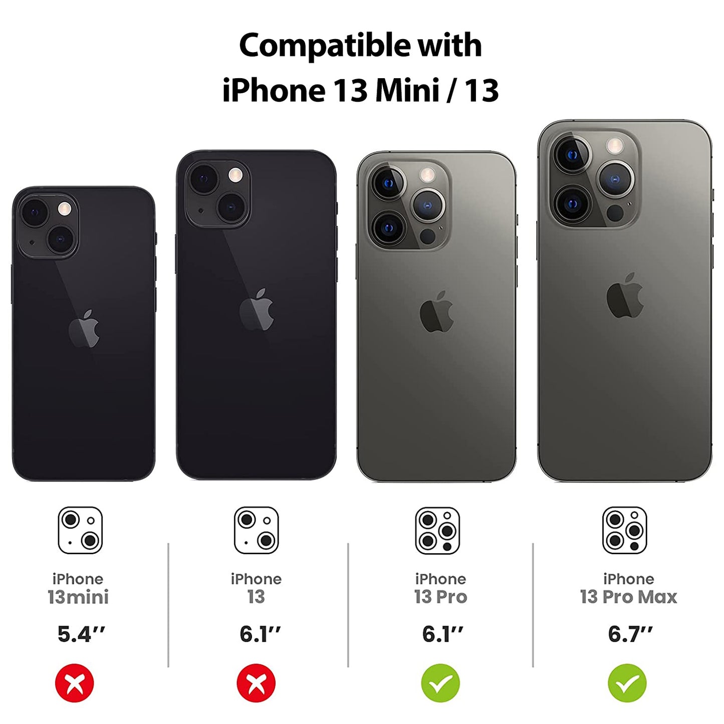 Tough On iPhone 13 Pro Max Camera Lens Protector