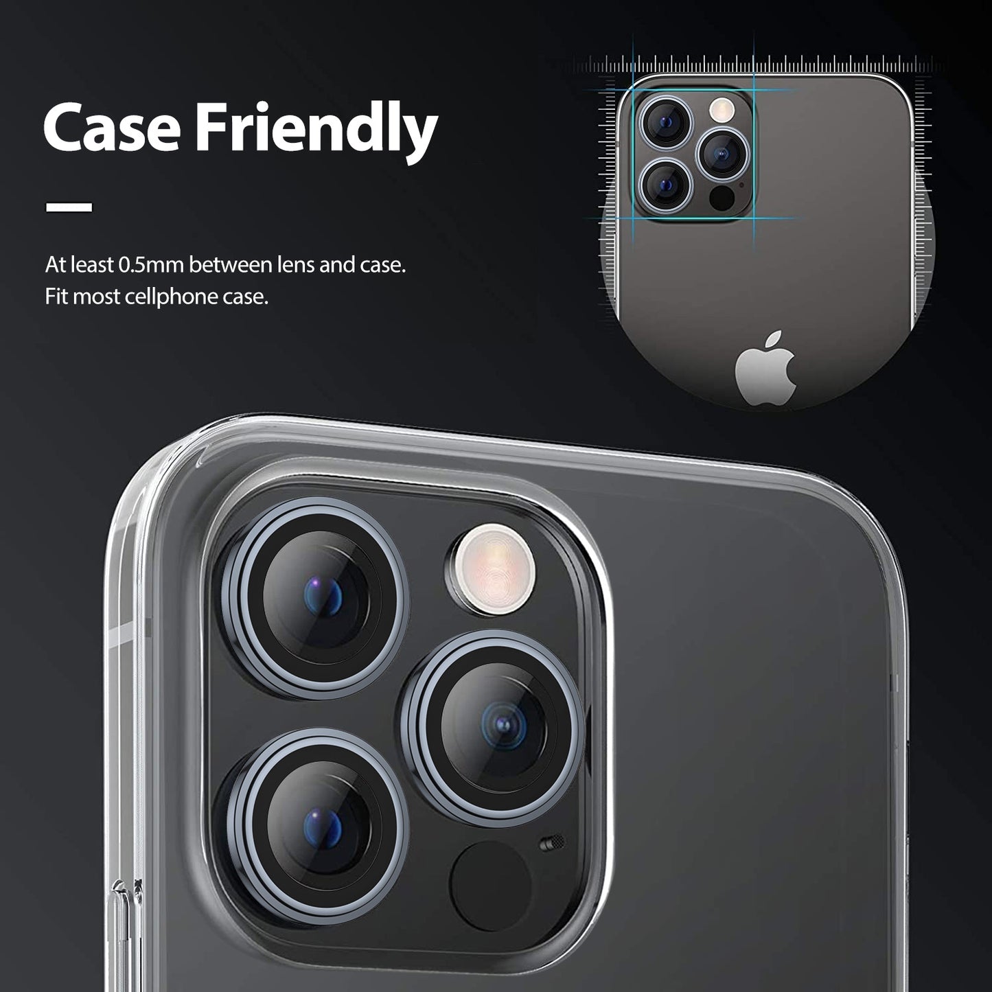 Tough On iPhone 13 Pro Max Camera Lens Protector