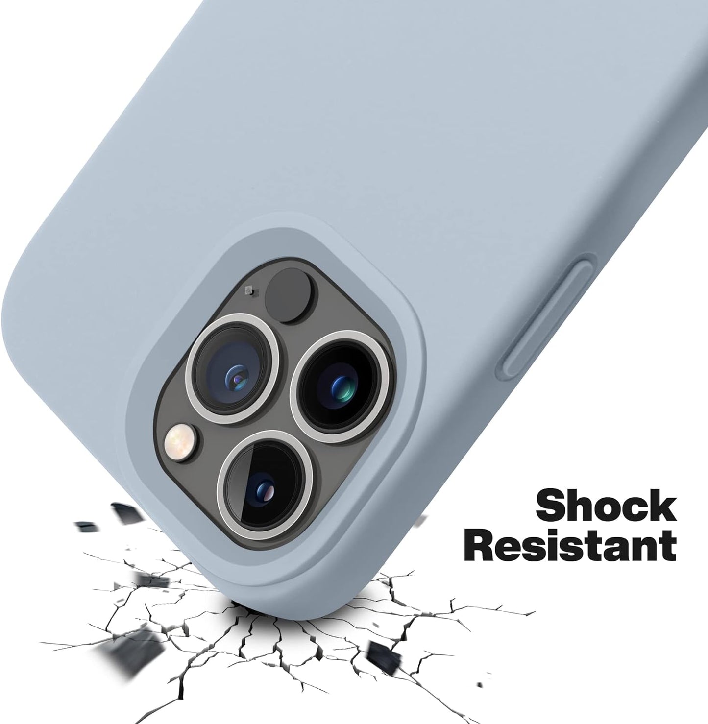Tough On iPhone 12 Pro Max Case Strong Liquid Silicone Case Black