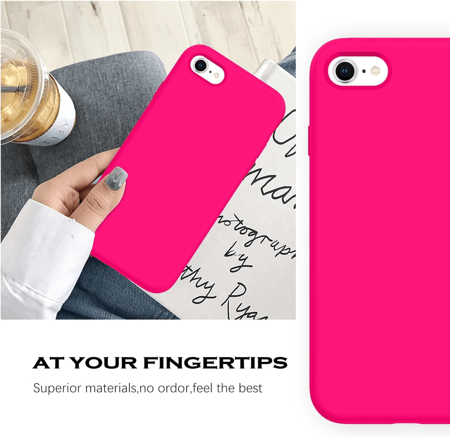 Tough on iPhone SE 2022 & 2020/iPhone 7 & 8 Case Liquid Silicone