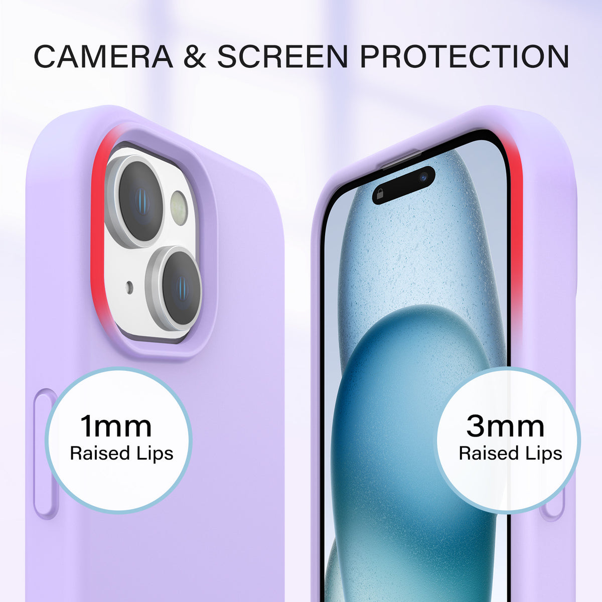 Tough On iPhone 16e / iPhone 15 Strong Liquid Silicone Case with Magsafe
