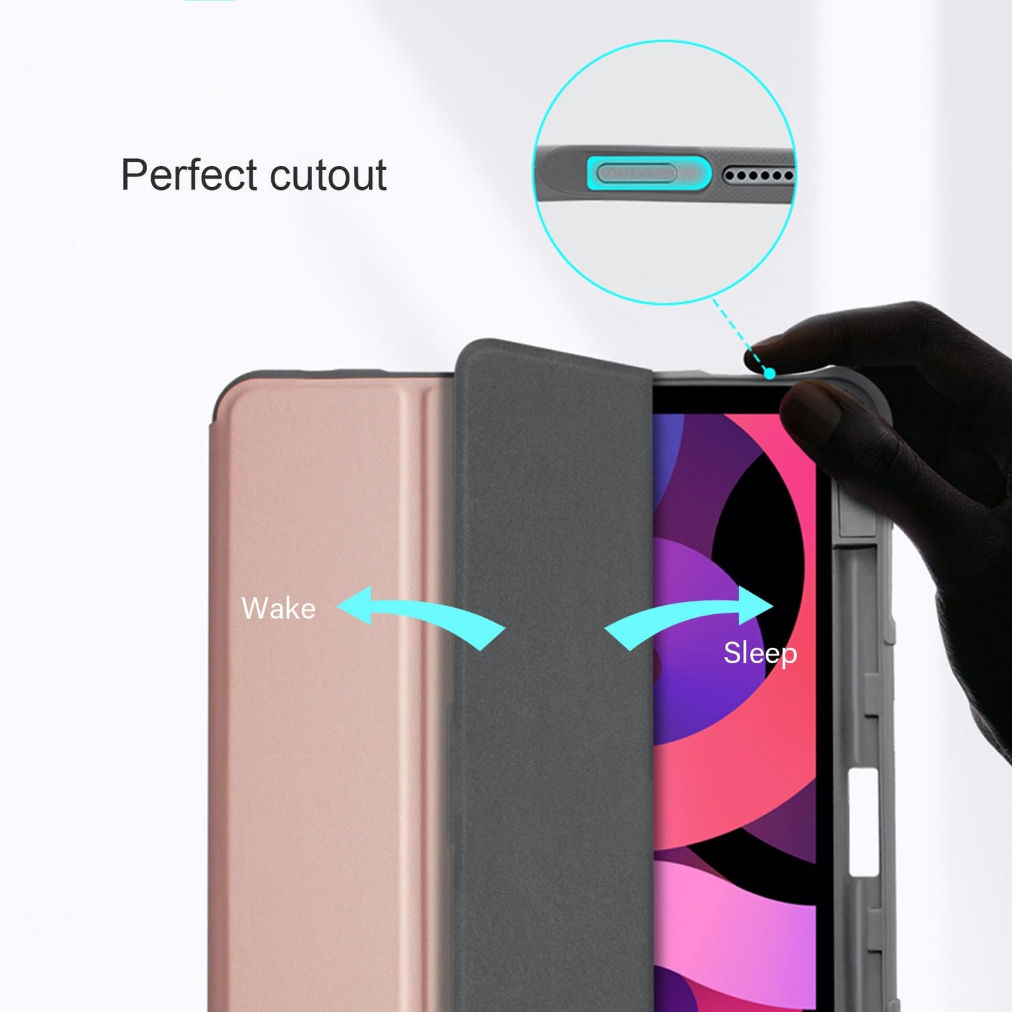 Tough On iPad Pro 13" 2024 Case Smart Cover