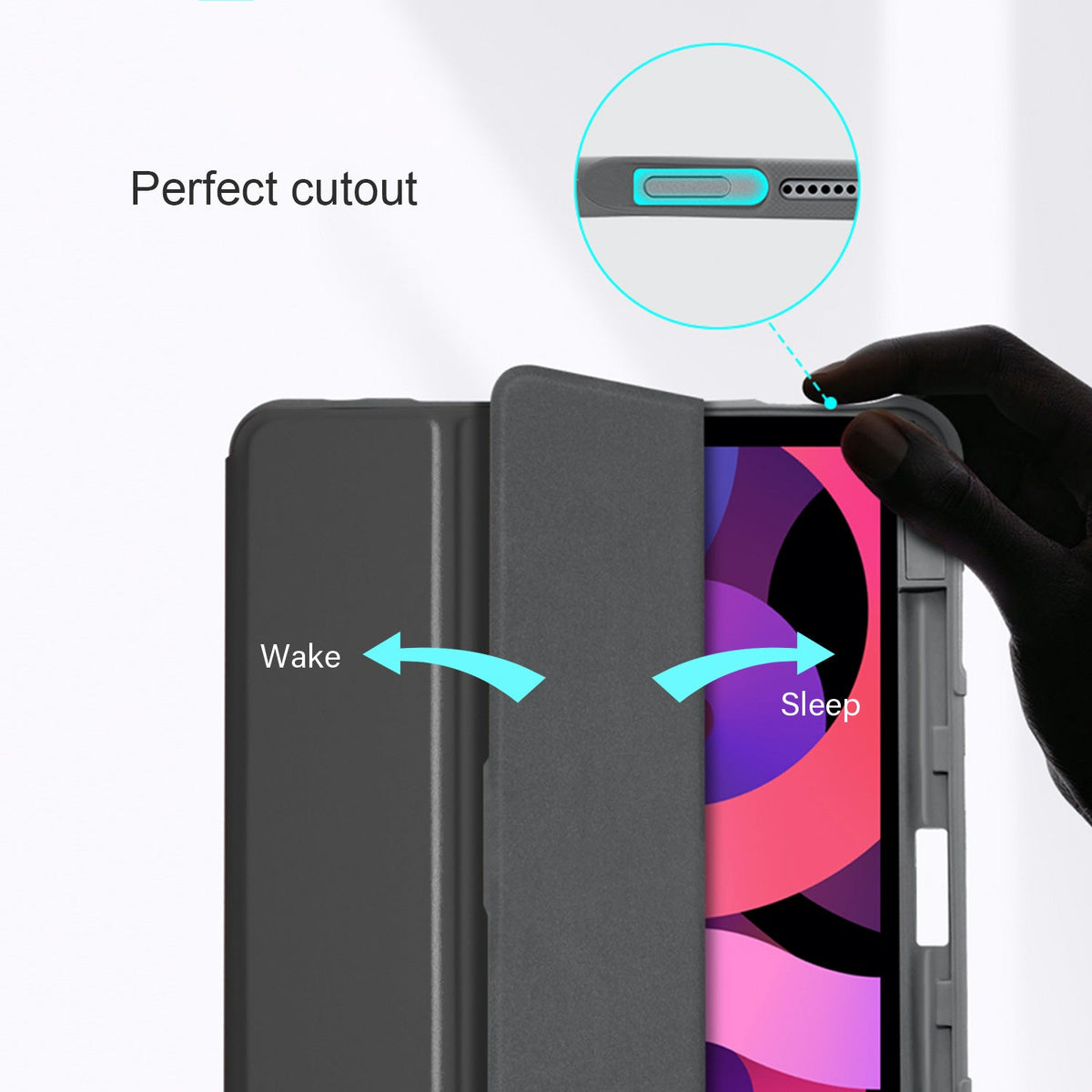 Tough On iPad Air 13" 2026 / 2025 / 2024 Case Smart Cover