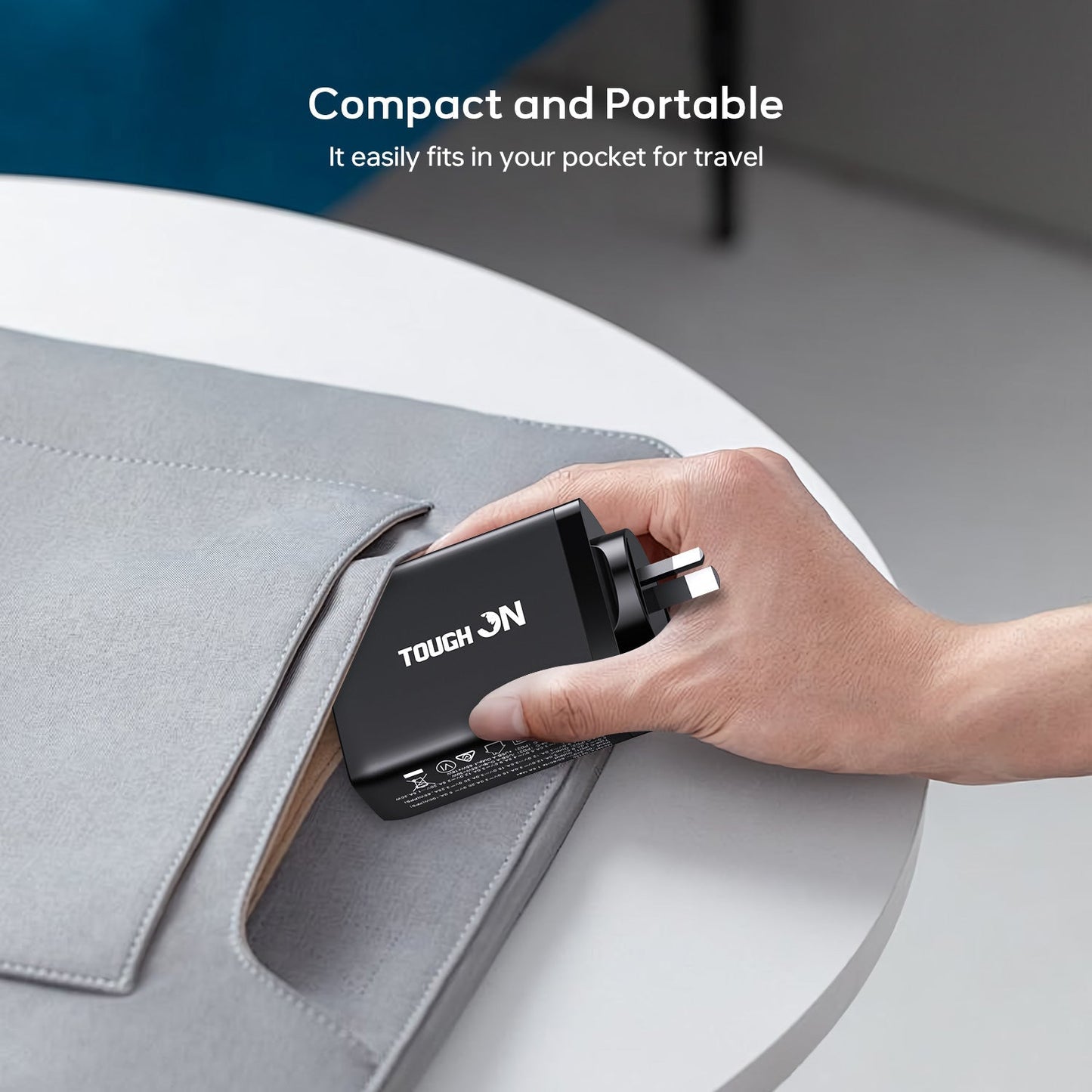 Tough On 20000mAh Power Bank (65W) + USB-C Charger (100W,AU) Bundle