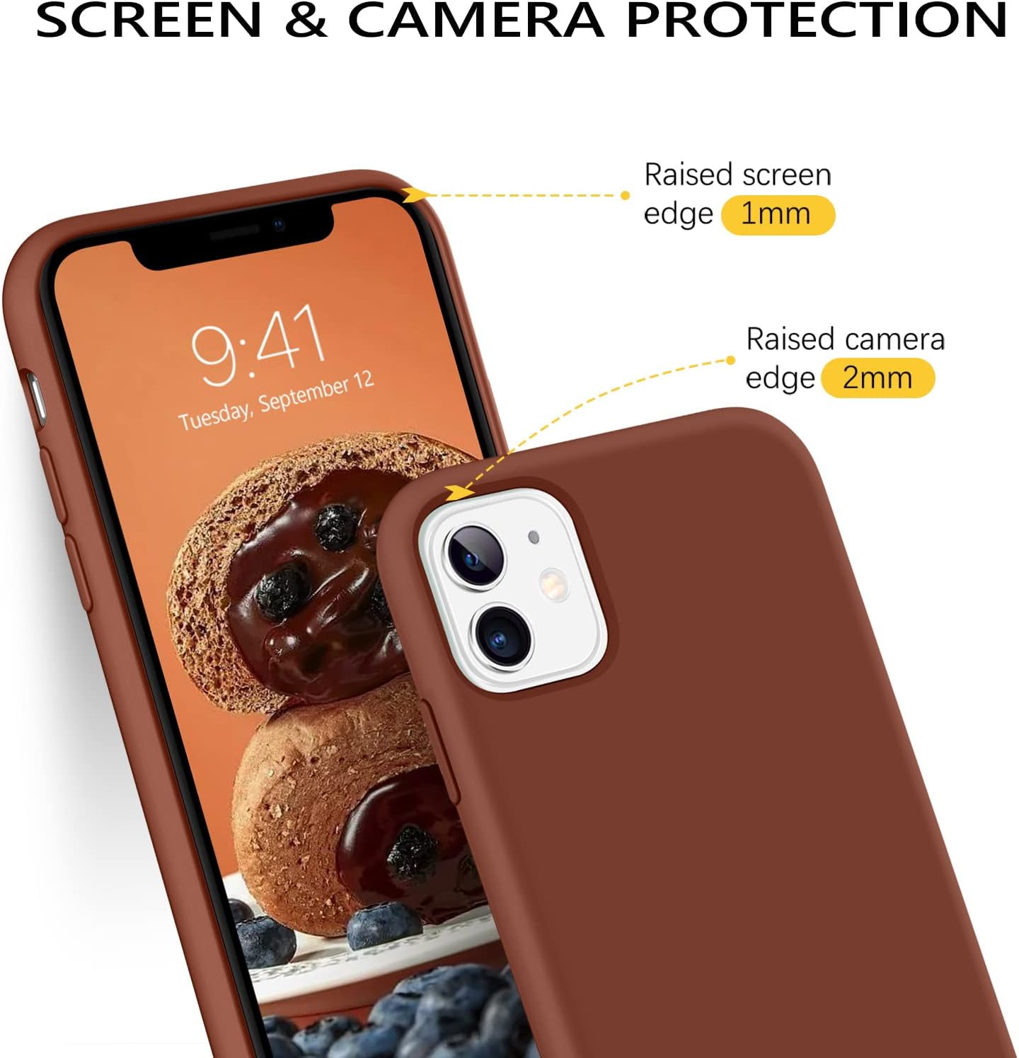 iPhone 11 Case Tough on Liquid Silicone