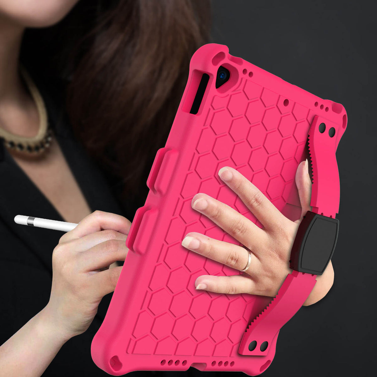 Tough On iPad 9 / 8 / 7th Gen 10.2 inch Case Beehive Style EVA