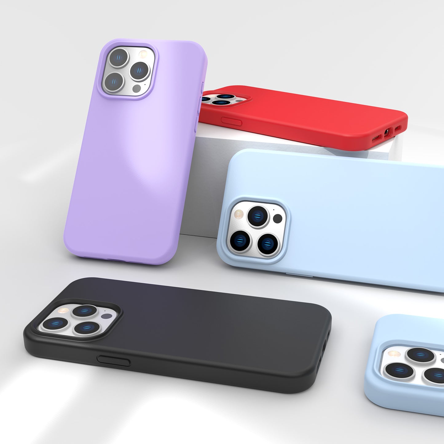 Tough On iPhone 15 Pro Max Strong Liquid Silicone Case with Magsafe