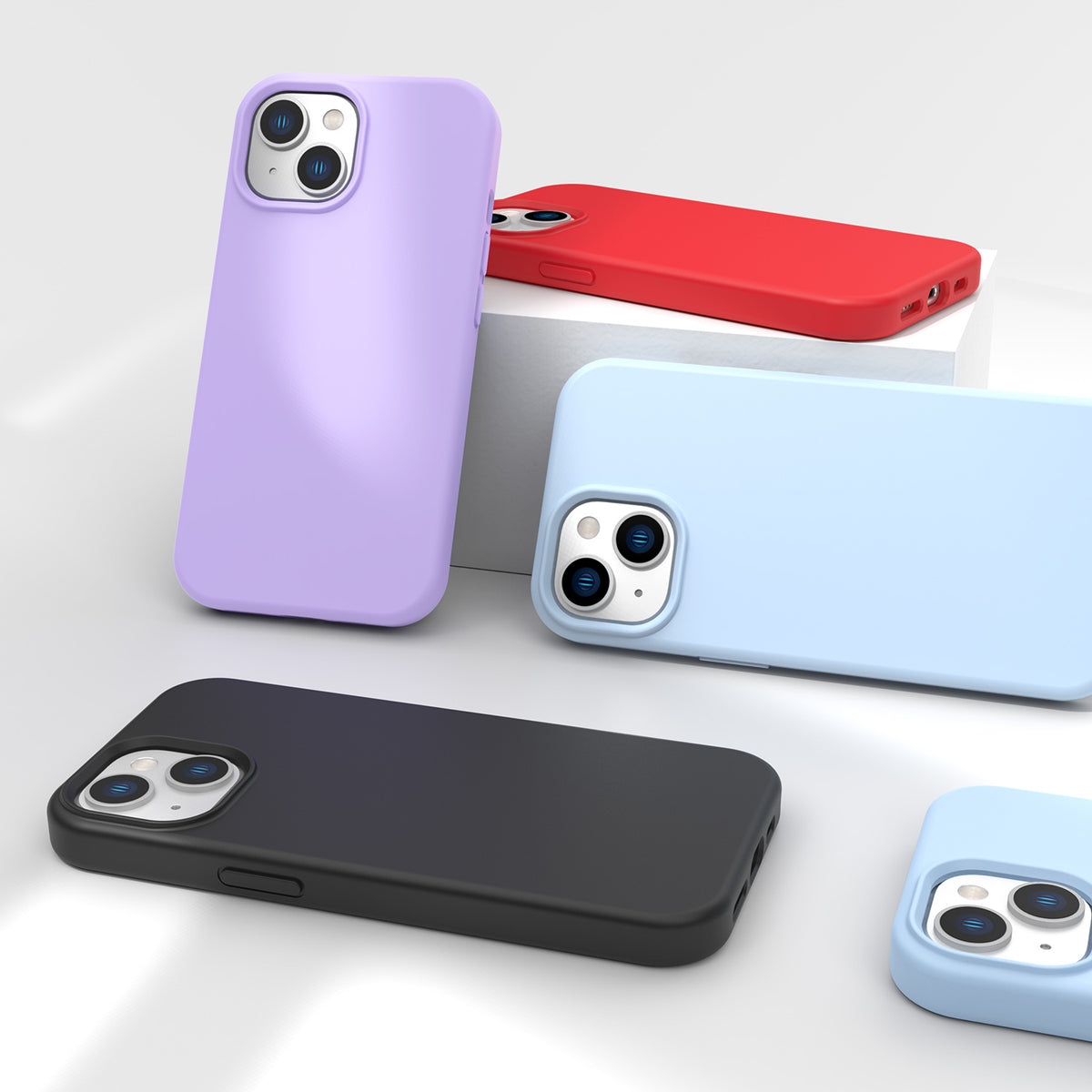 Tough On iPhone 15 Plus Strong Liquid Silicone Case with Magsafe