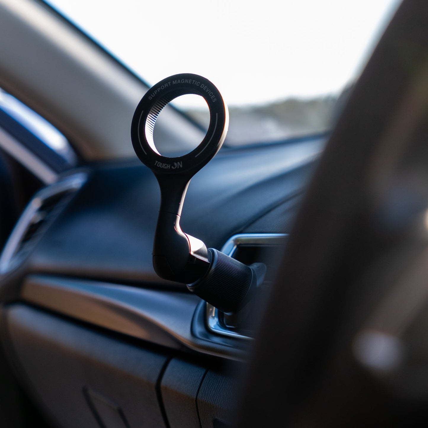 2 Pack Tough On MagSafe Car Mount Magnetic Phone Holder for Car Air Vent