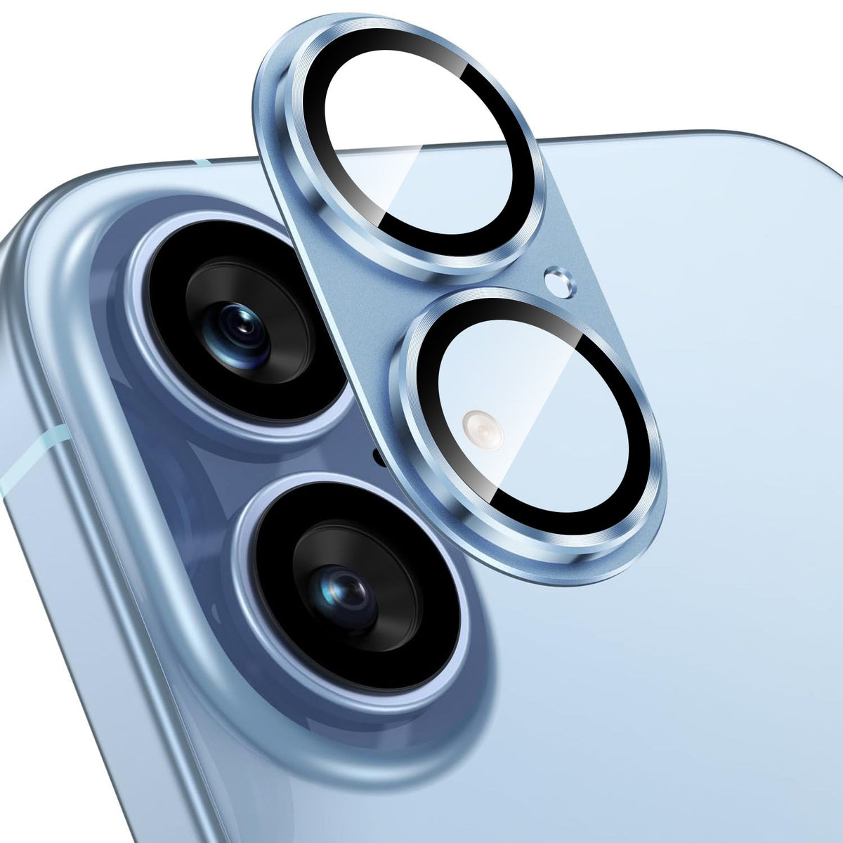 Tough On Rear Camera Protector Matte Metal for iPhone