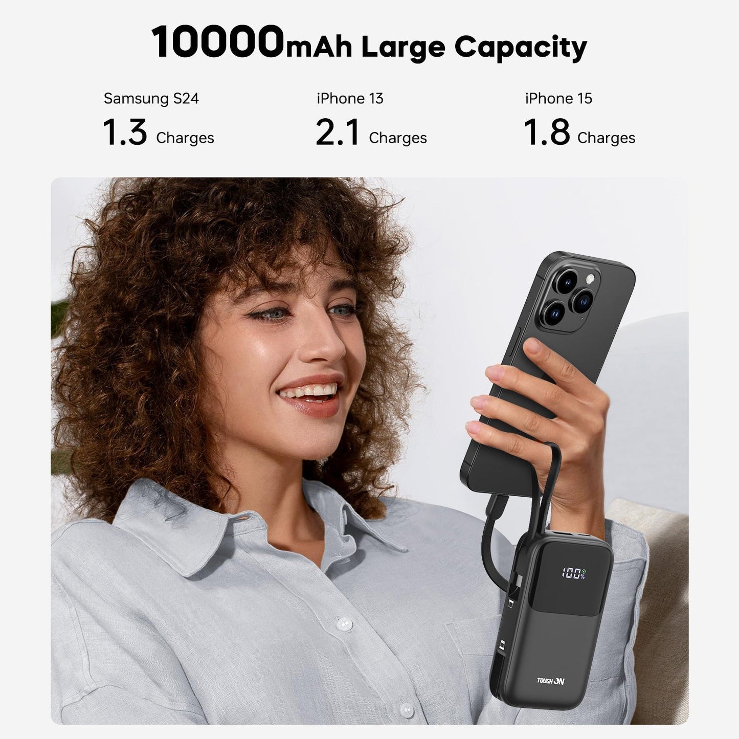 Tough On 10000mAh Power Bank (20W) + USB-C Charger (30W,AU) Bundle