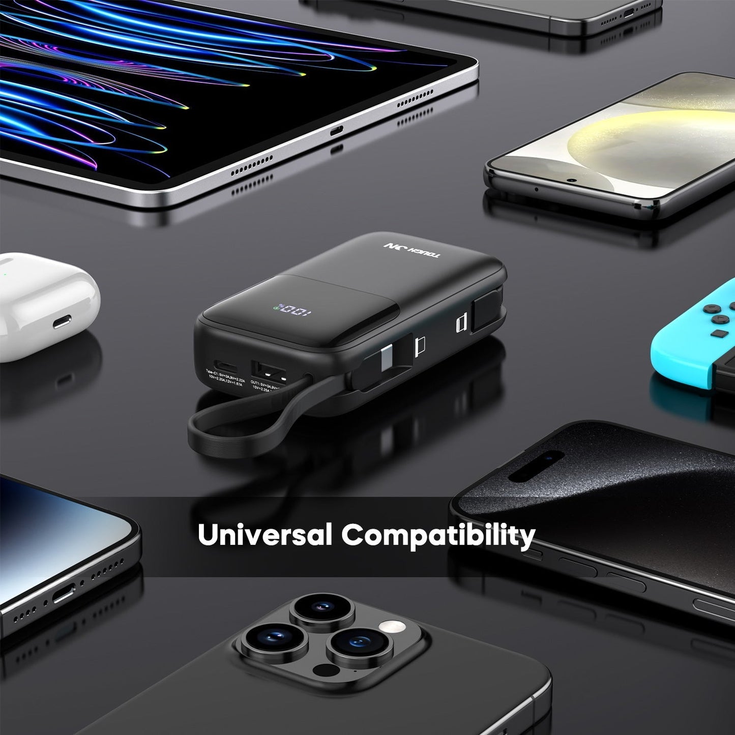 Tough On 10000mAh Power Bank (20W) + USB-C Charger (30W,AU) Bundle