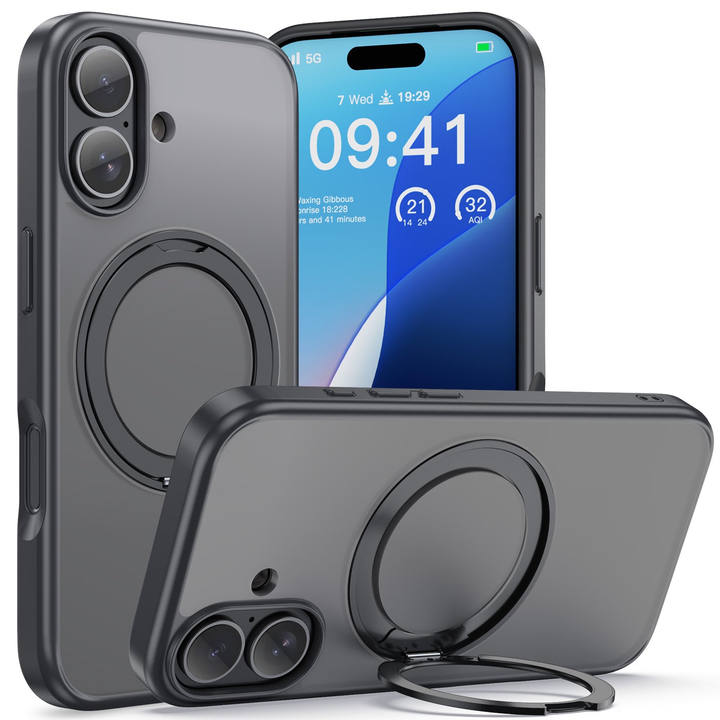 Tough On 360° Rotate Stand Case With MagSafe for iPhone