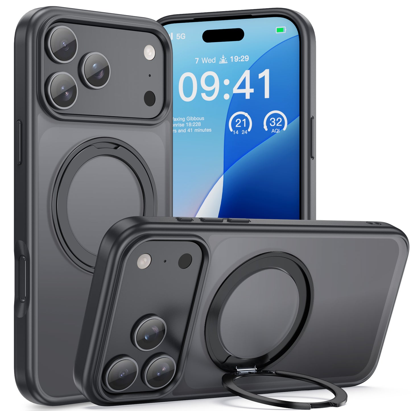 Tough On 360° Rotate Stand Case With MagSafe for iPhone
