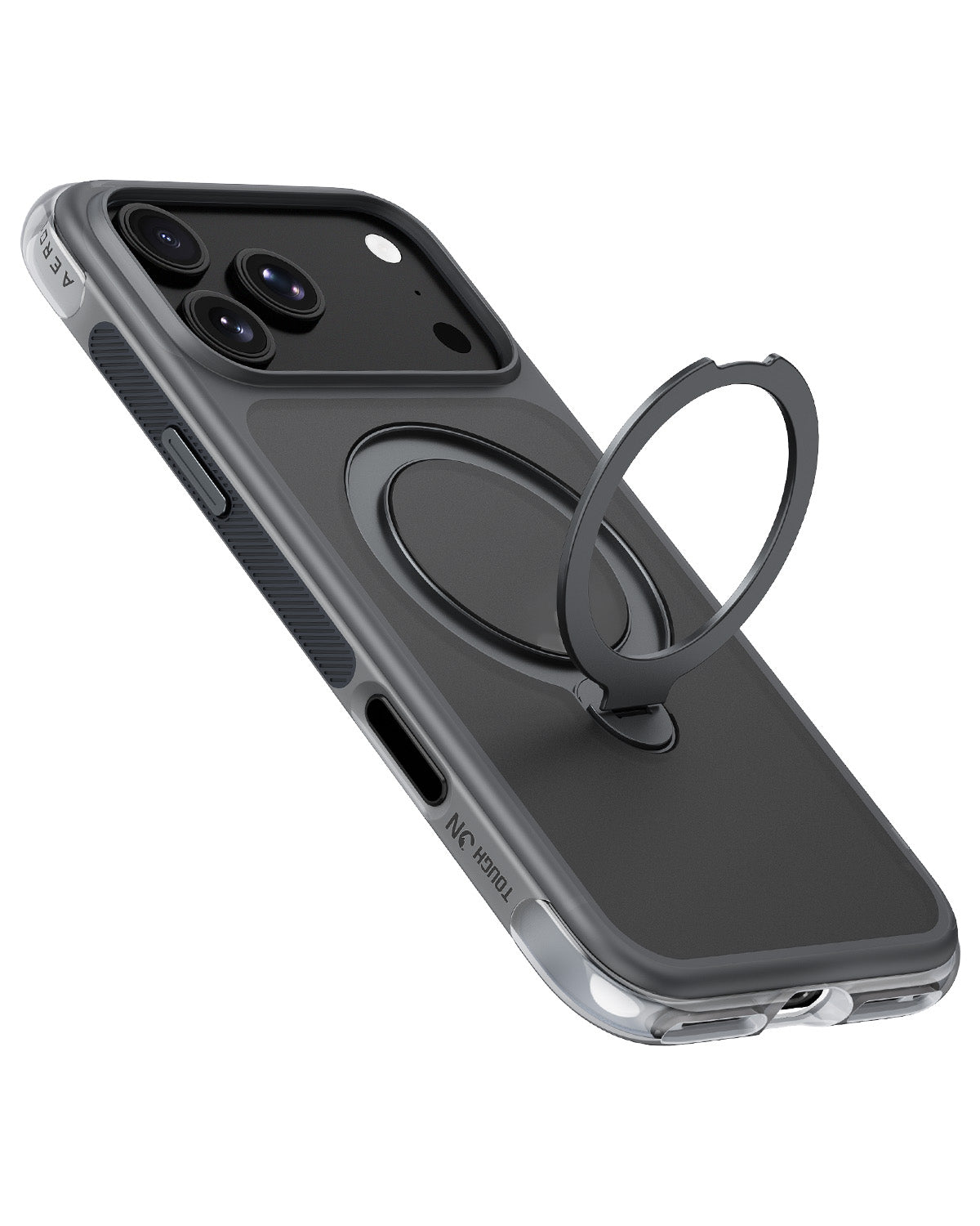 Tough On AeroShield Magnetic Case for iPhone with Air-Cushion & 360° Stand
