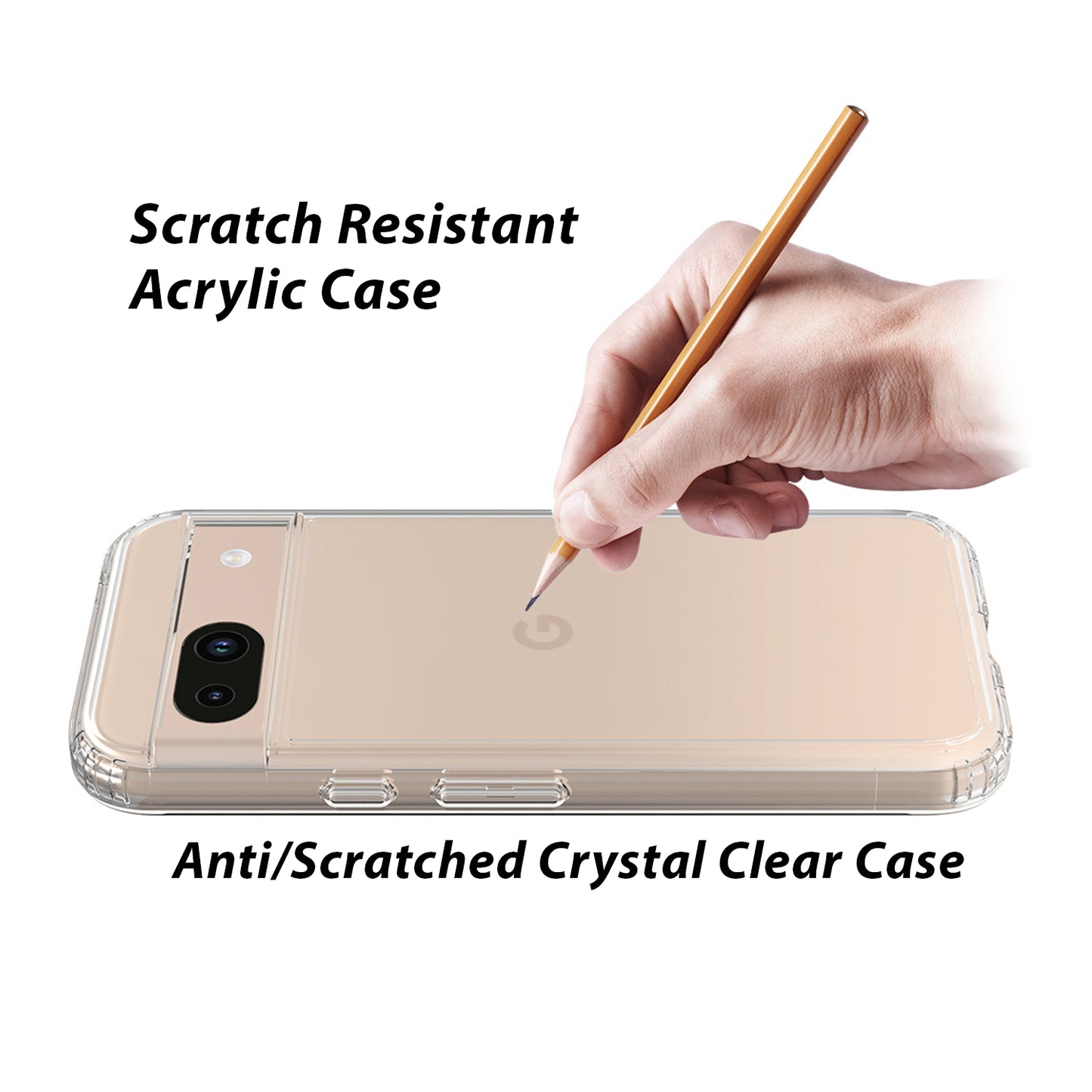 Tough On Google Pixel 8a Case Clear Air