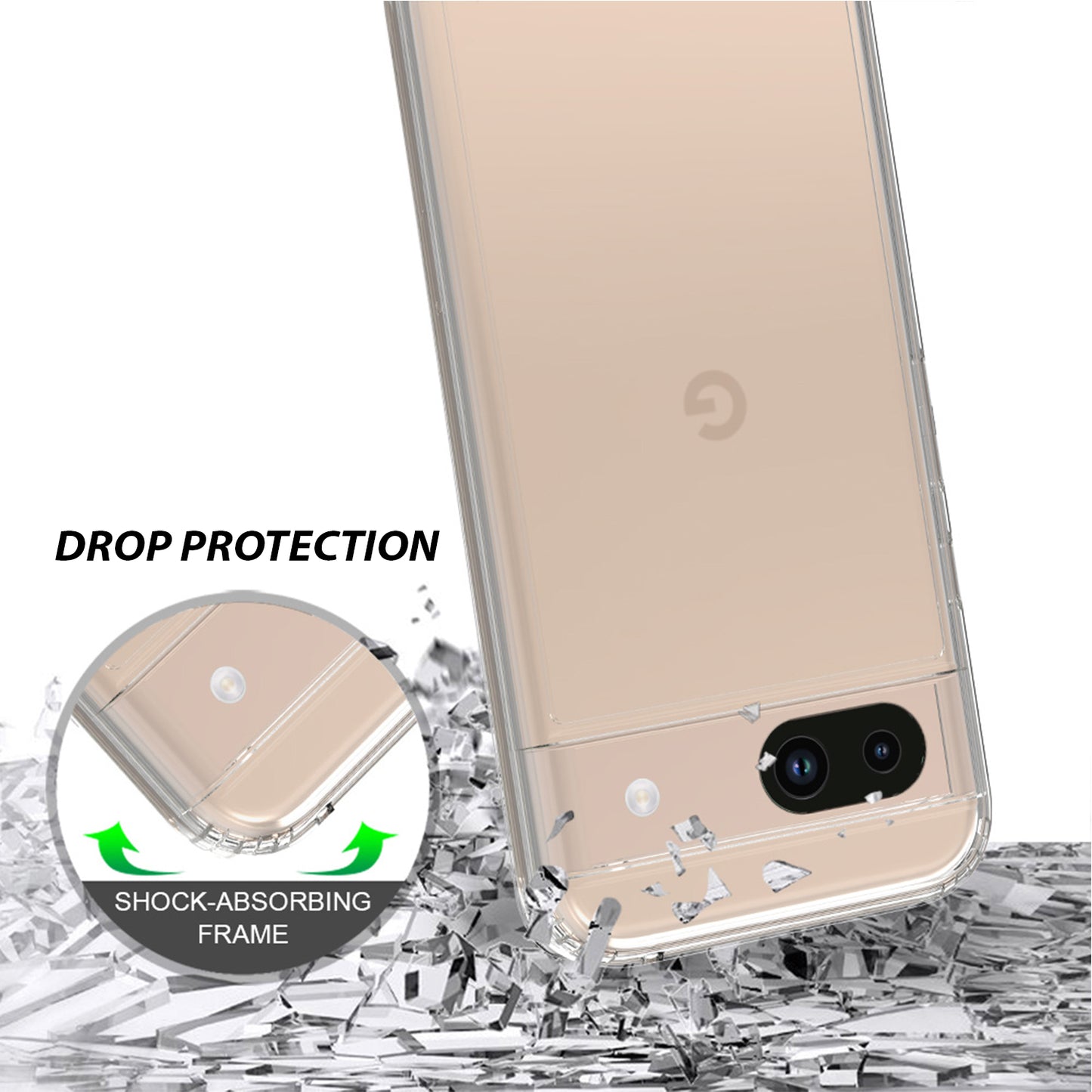 Tough On Google Pixel 8a Case Clear Air