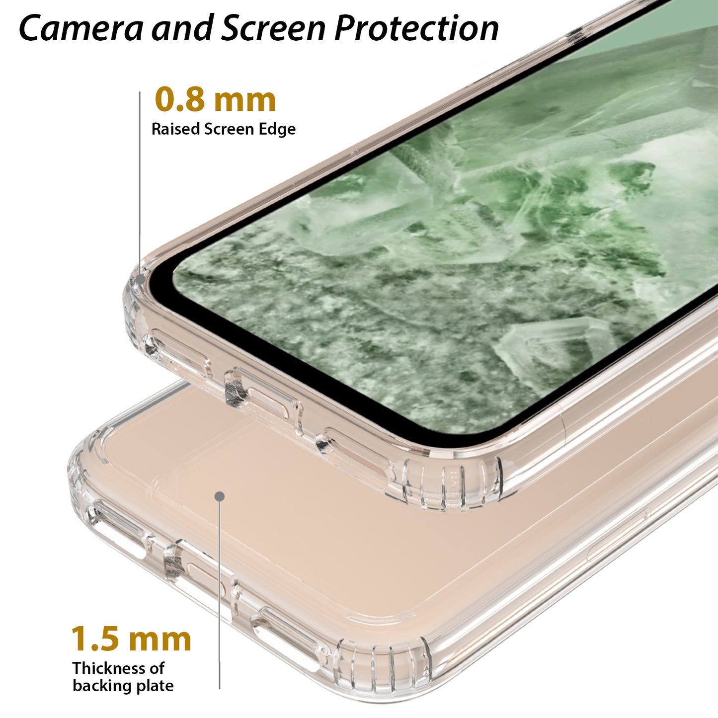 Tough On Google Pixel 8a Case Clear Air