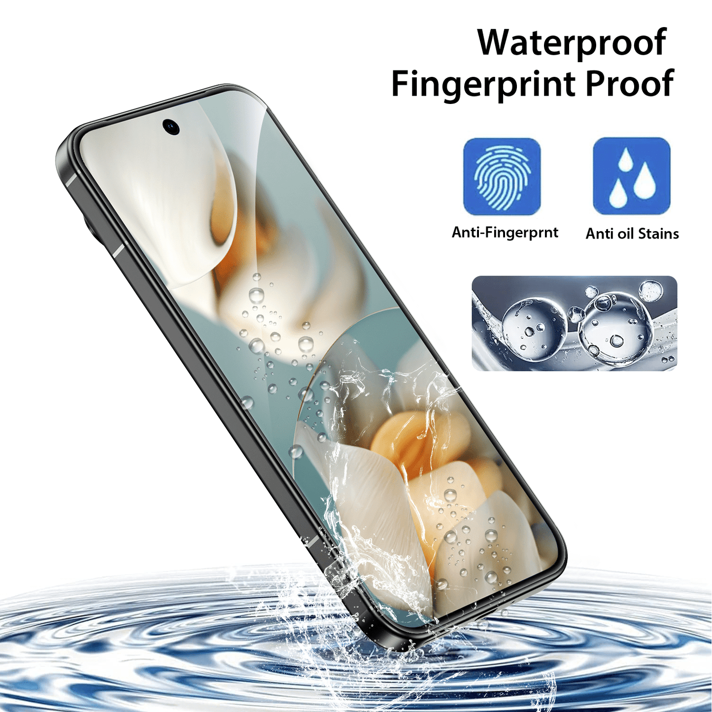 Tough On Google Pixel 9a Tempered Glass Screen Protector