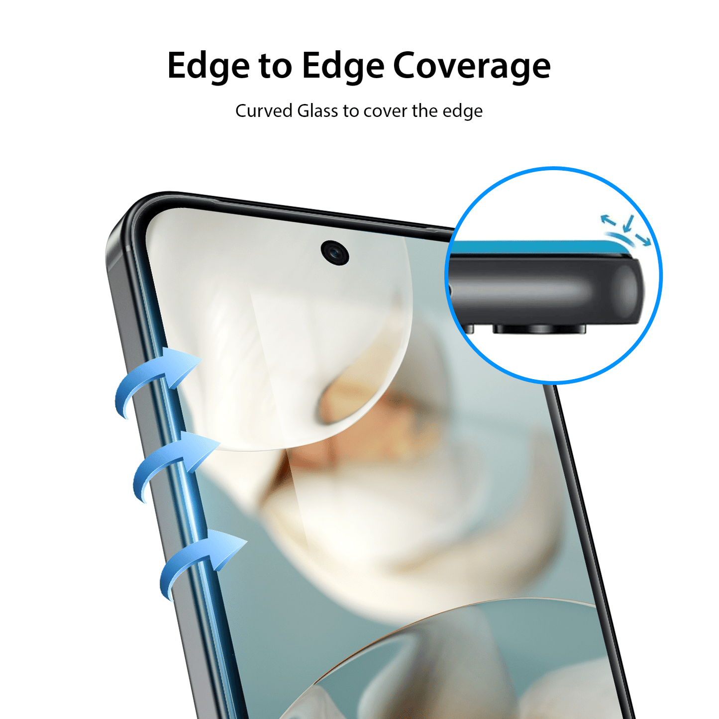 Tough On Google Pixel 9a Tempered Glass Screen Protector