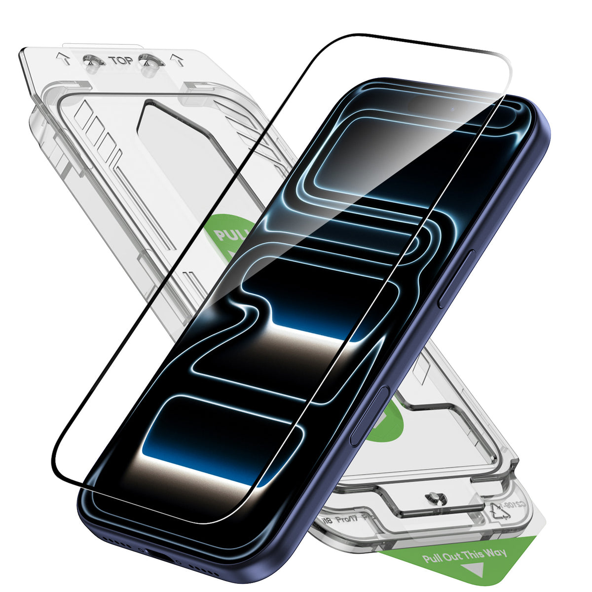 Tough On HD Clear Nano Glass Screen Protector for iPhone