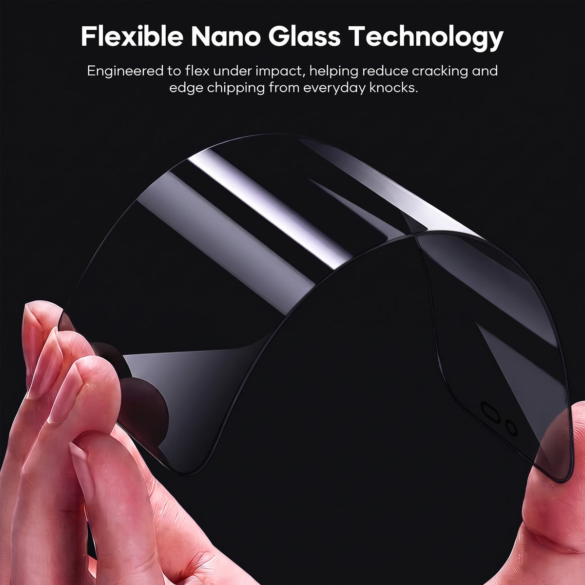 Tough On Privacy Nano Glass Screen Protector for iPhone