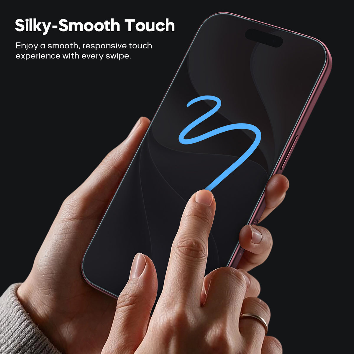 Tough On Privacy Nano Glass Screen Protector for iPhone