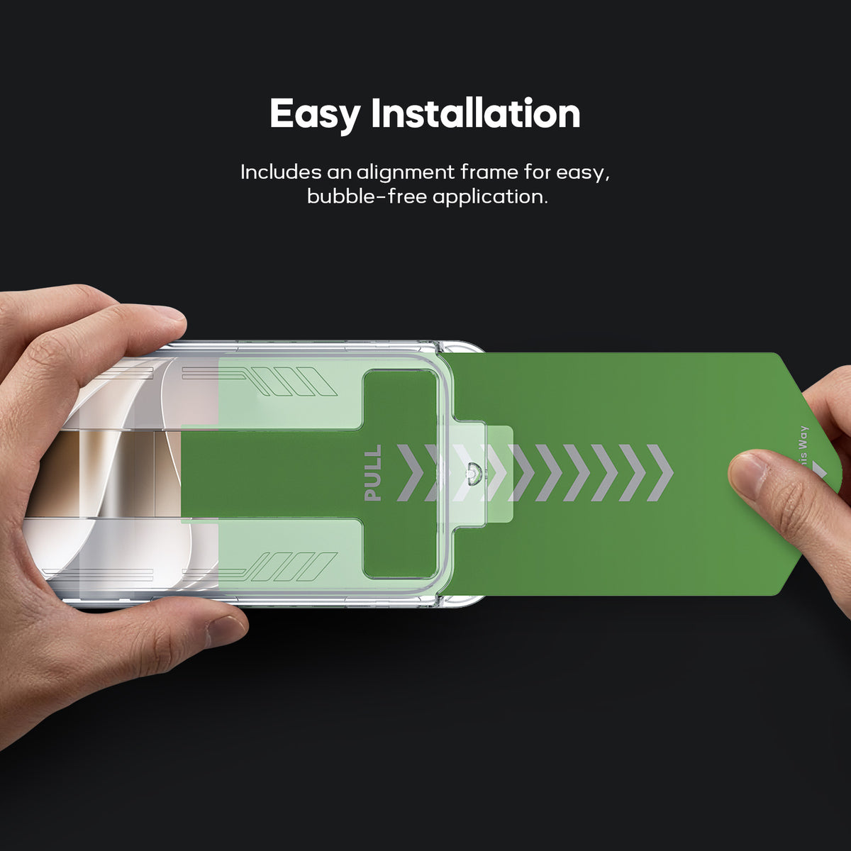 Tough On Privacy Nano Glass Screen Protector for iPhone
