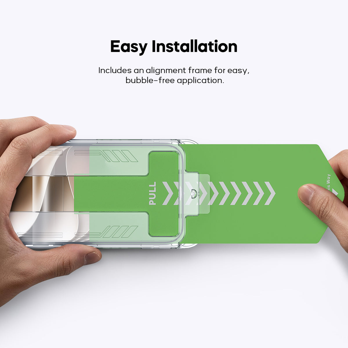 Tough On HD Clear Nano Glass Screen Protector for iPhone